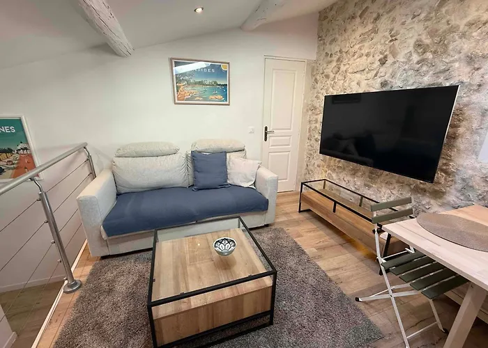 Lovely One-bedroom Apt- Picasso 4 -stay In * Antibes